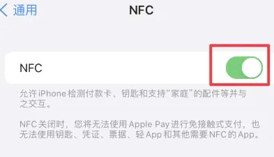 汝城苹果维修服务分享iPhone15NFC功能开启方法 