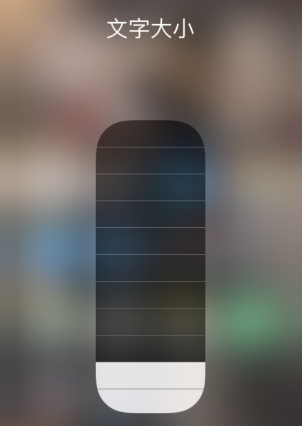 汝城苹果手机维修分享小技巧：在 iPhone 控制中心快速调节字体大小 
